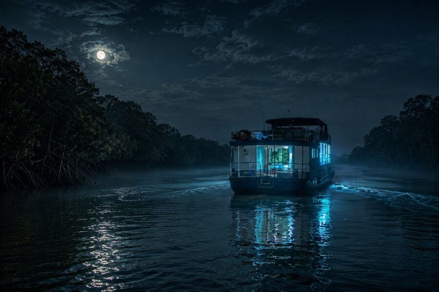 The Night the Tiger Swam Across the Creek