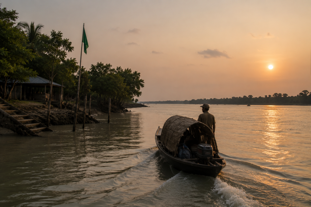 Basanti- As The Last Lights Fade Across The Matla