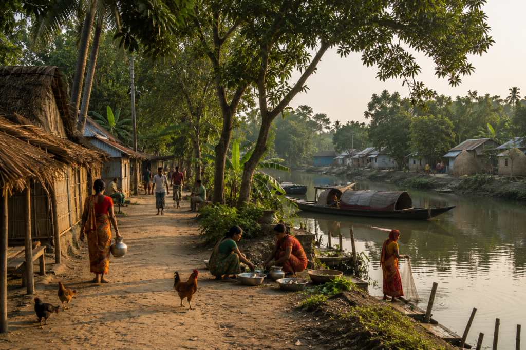 Basanti- Walking Through The Villages