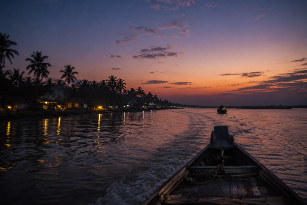 Leaving Mathurapur At Dusk