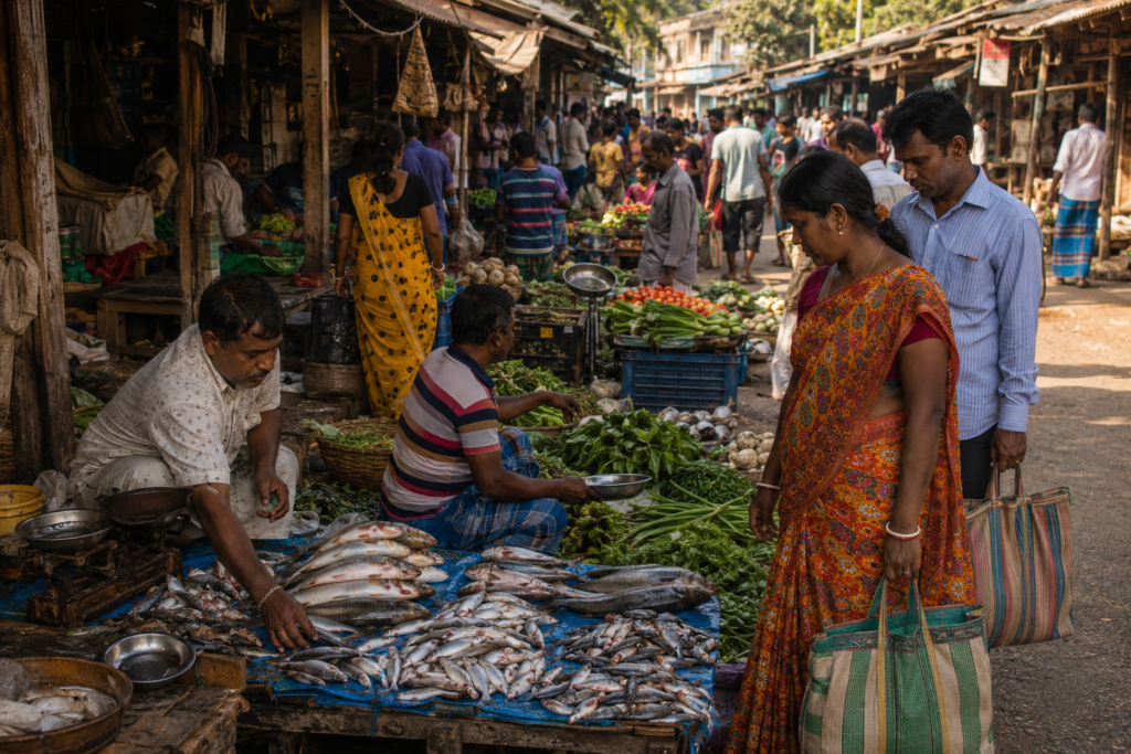 Markets: The Living Heart of Jaynagar